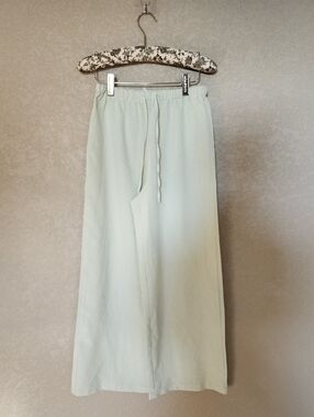 Princess Poly Tie Waist Wide Leg Pants Size 4